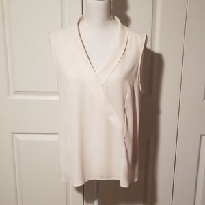Next cream sleeveless top